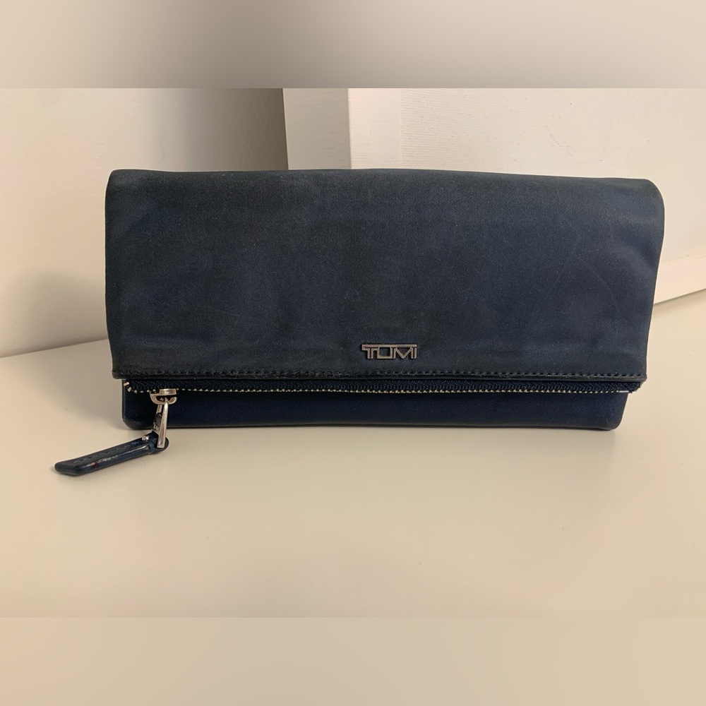 Navy Blue Tumi Wallet